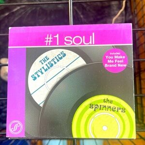 #1 Soul The Spinners & The Stylistics Live Performances CD